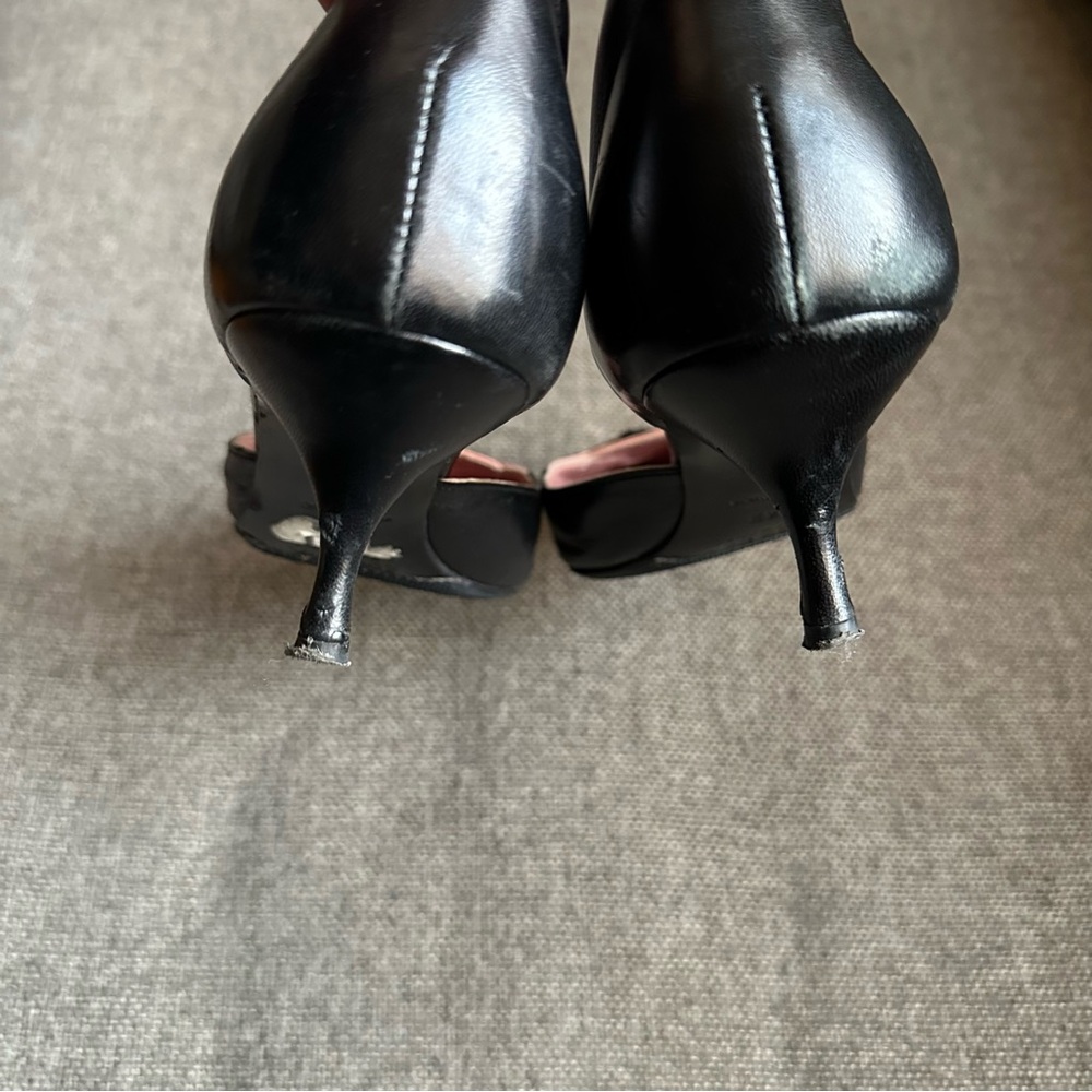Vintage Prada pink corset heels - Picture 7 of 9